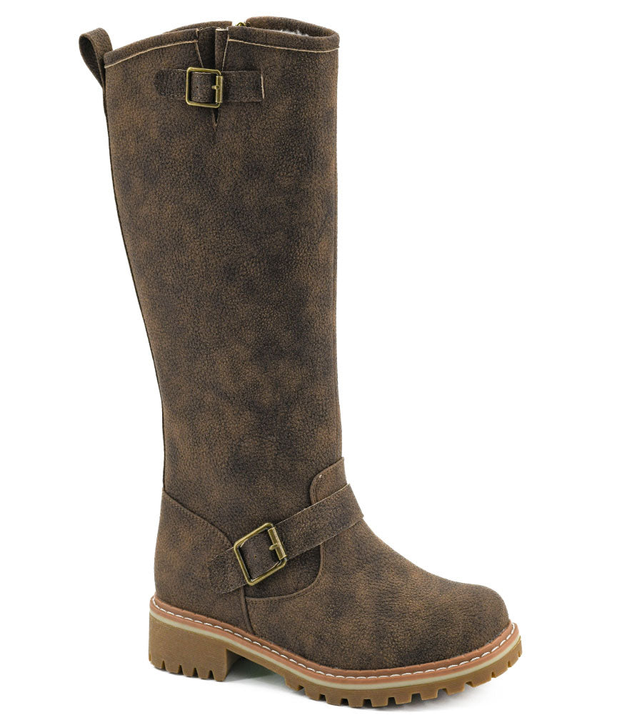 Carny in Pebbled Brown by Corkys