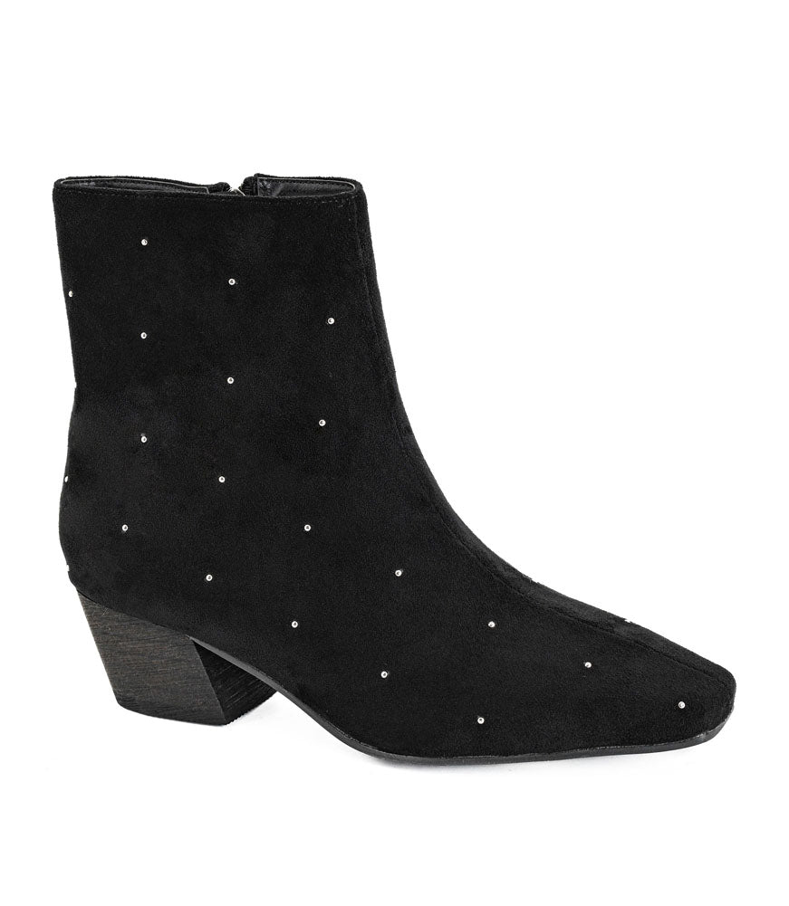 Such A Tease in Black Faux Suede by Corkys