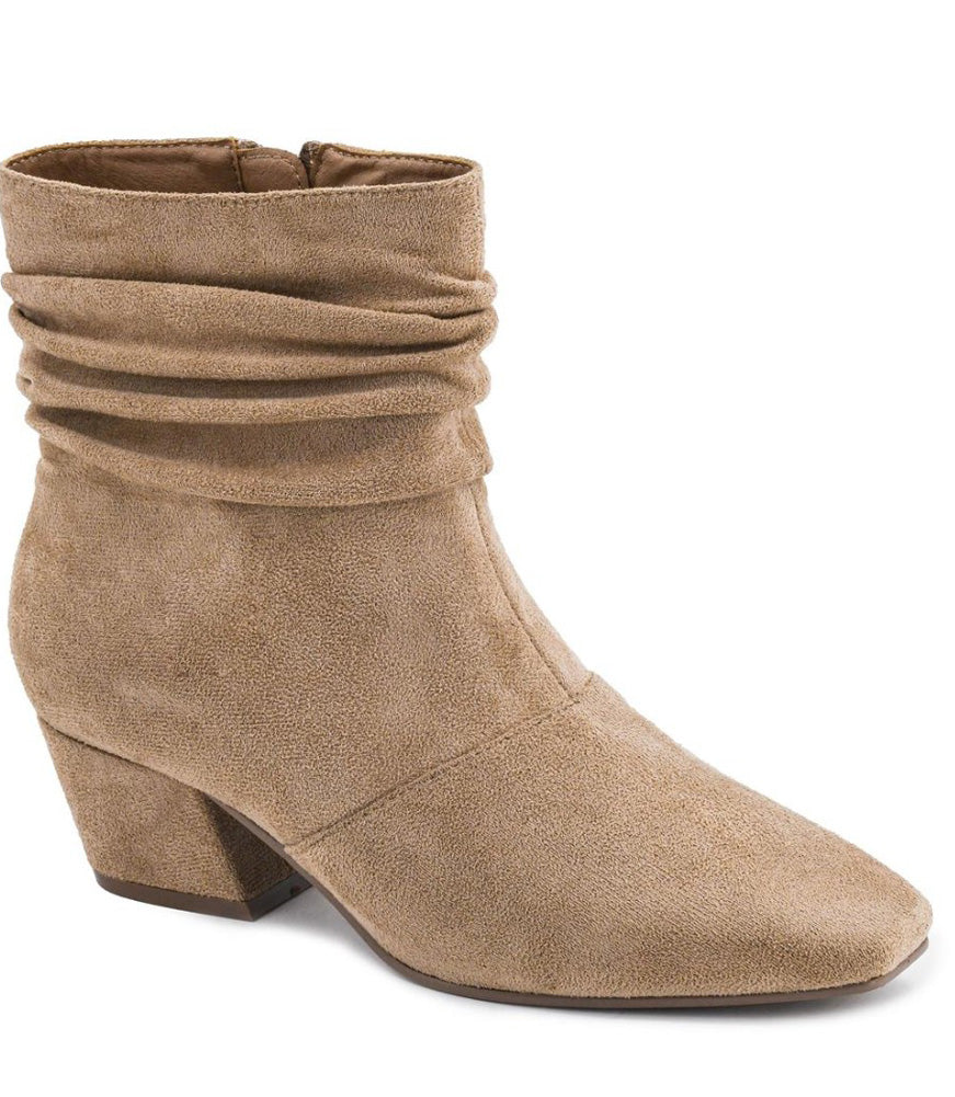 Addicted in Sand Faux Suede by Corkys