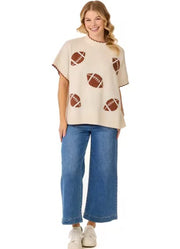 Tailgate Sweater by Mud Pie