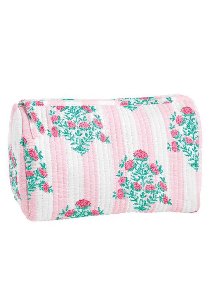 Pink Dahila Block Print Case by Mud Pie