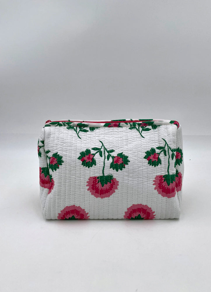 White Peony Block Print Case by Mud Pie