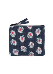 Navy Americana Block Print Small Case by Mud Pie