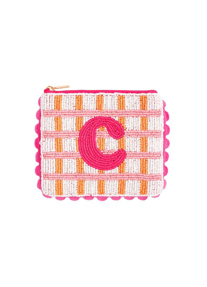 Initial Beaded Case C by Mud Pie