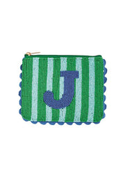 Initial Beaded Case J by Mud Pie