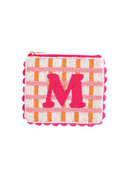Initial Beaded Case M by Mud Pie