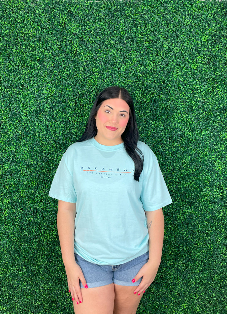 Apodosis Classic Peached SS in Plume Blue by EMI