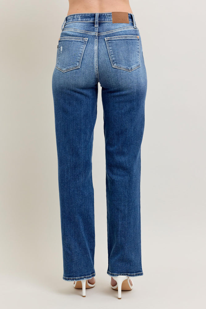 HW 90's Straight Leg Jeans by Judy Blue