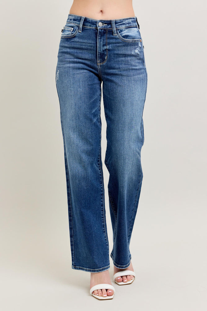 HW 90's Straight Leg Jeans by Judy Blue