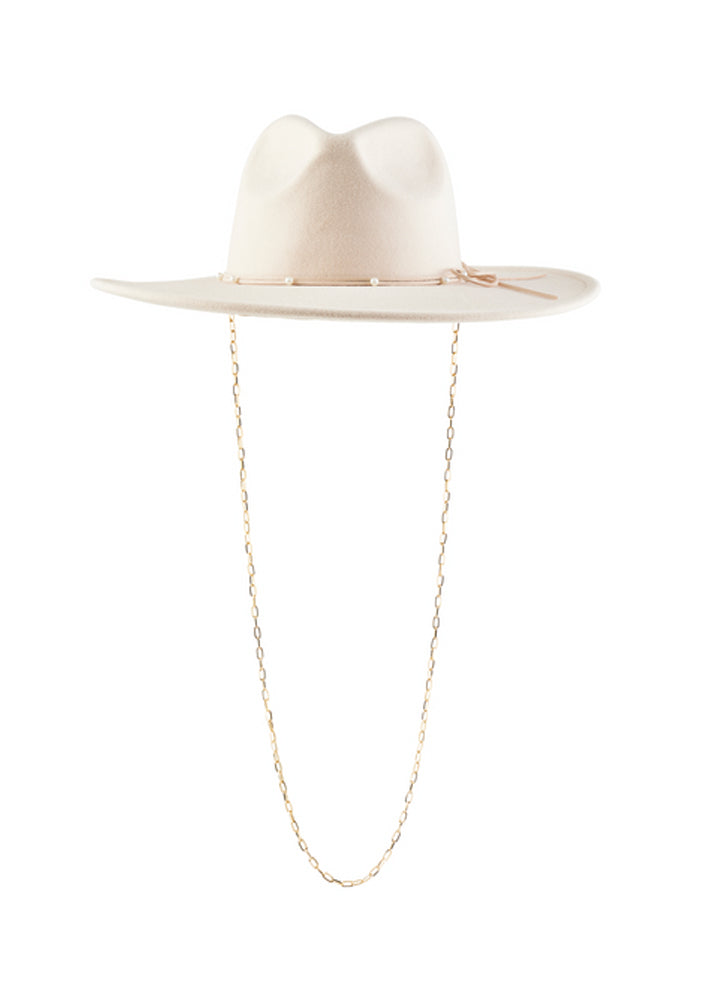Chain Fedora CR by Mud Pie