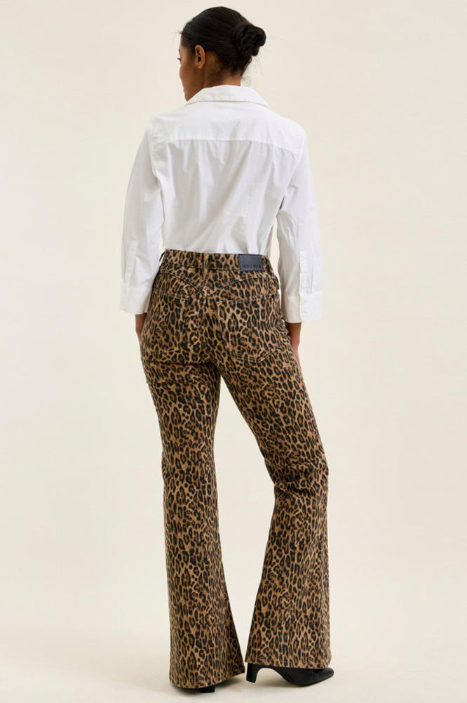 MR Jaqueline Flare Leopard Jeans by Judy Blue