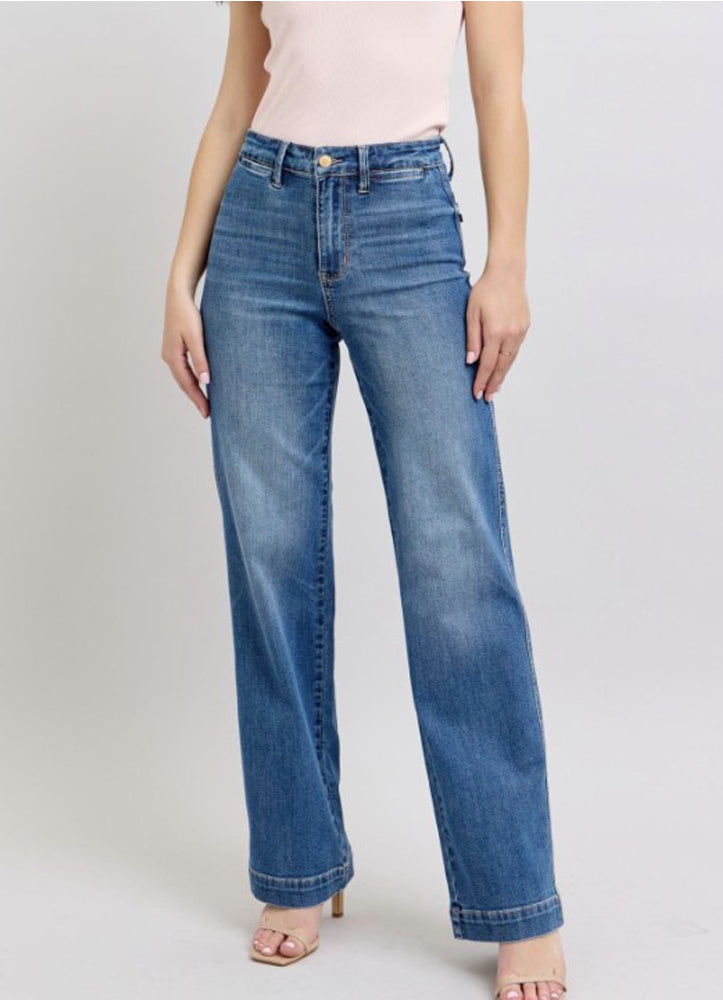 HW Contrast Thread Straight by Judy Blue