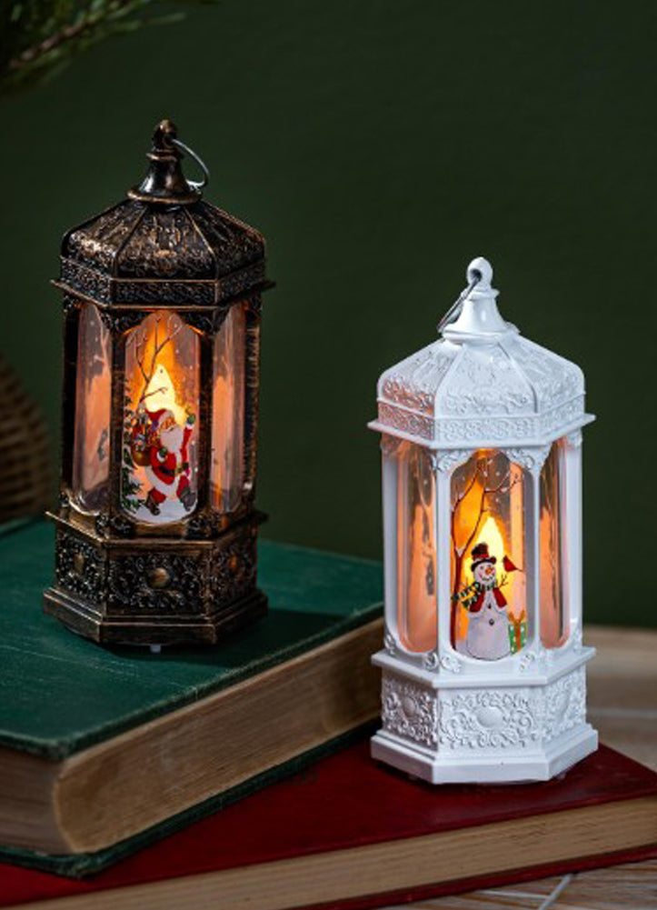 LED Table Christmas Character Lantern by Evergreen