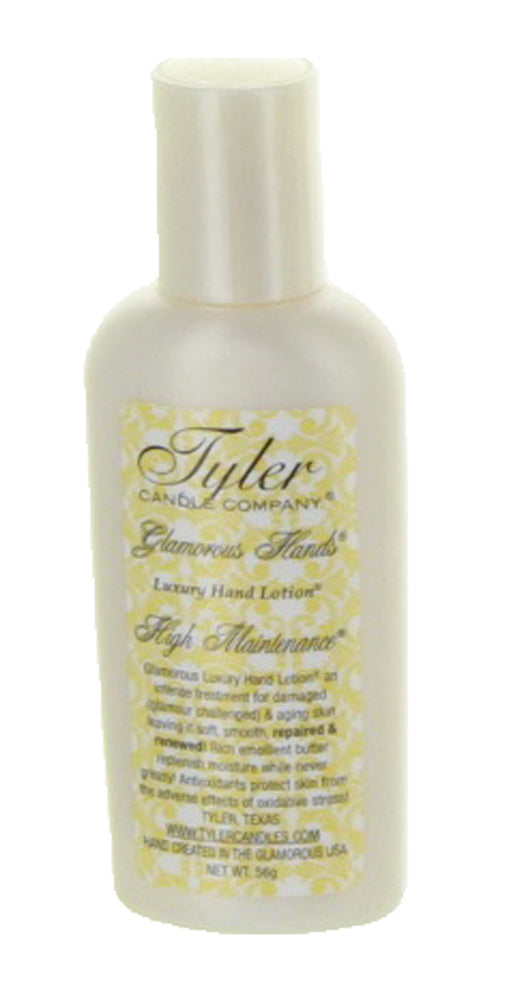 2oz Luxury Hand Lotion Hight Maintenance  by Tyler Candle Company