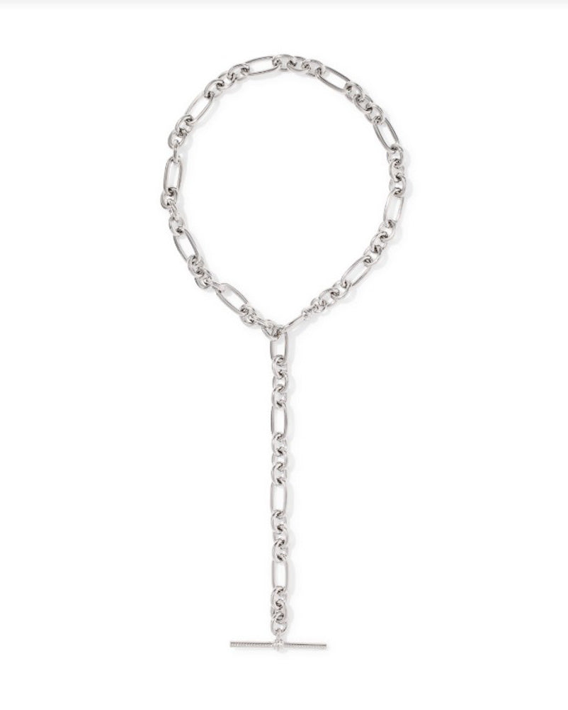 Embry Link Chain Necklace Rhod Metal by Kendra Scott