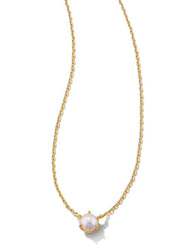 Ashton Pearl Pendant Necklace Gold White Pearl by Kendra Scott
