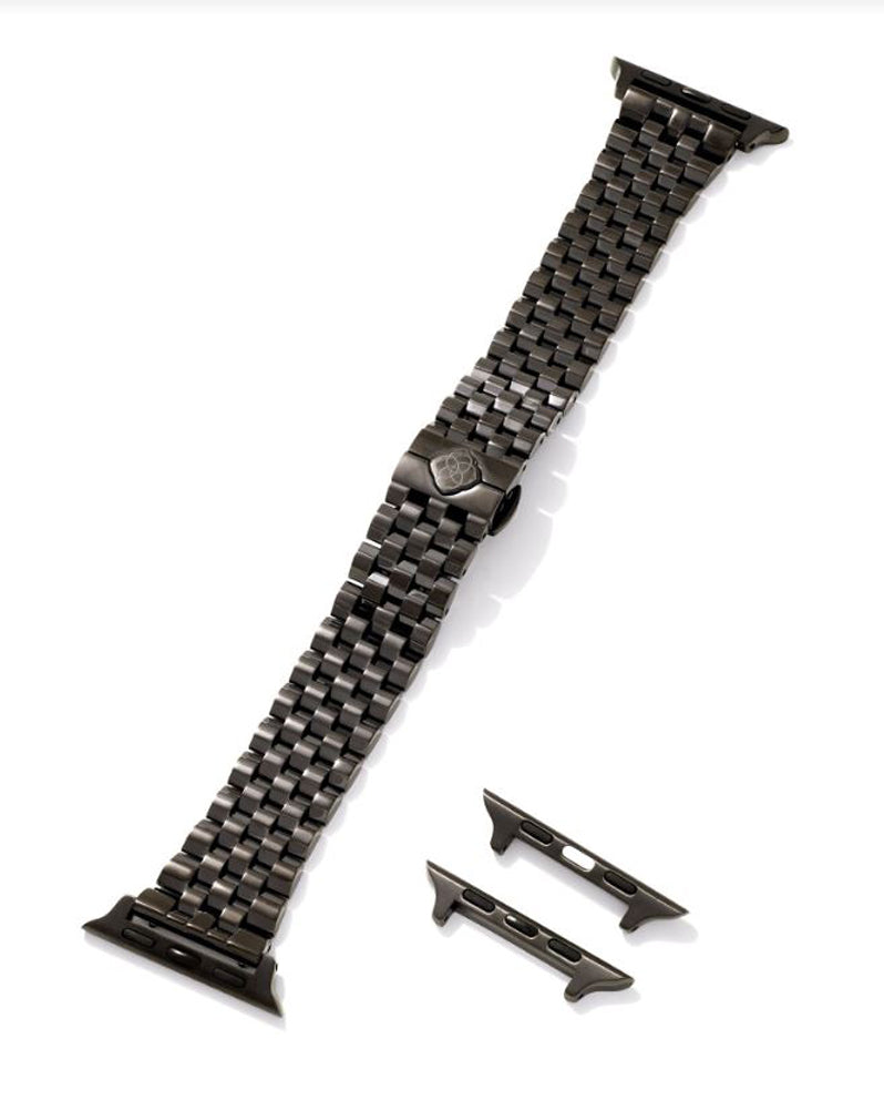 Alex 5 Link Watch Band Black Tone by Kendra Scott