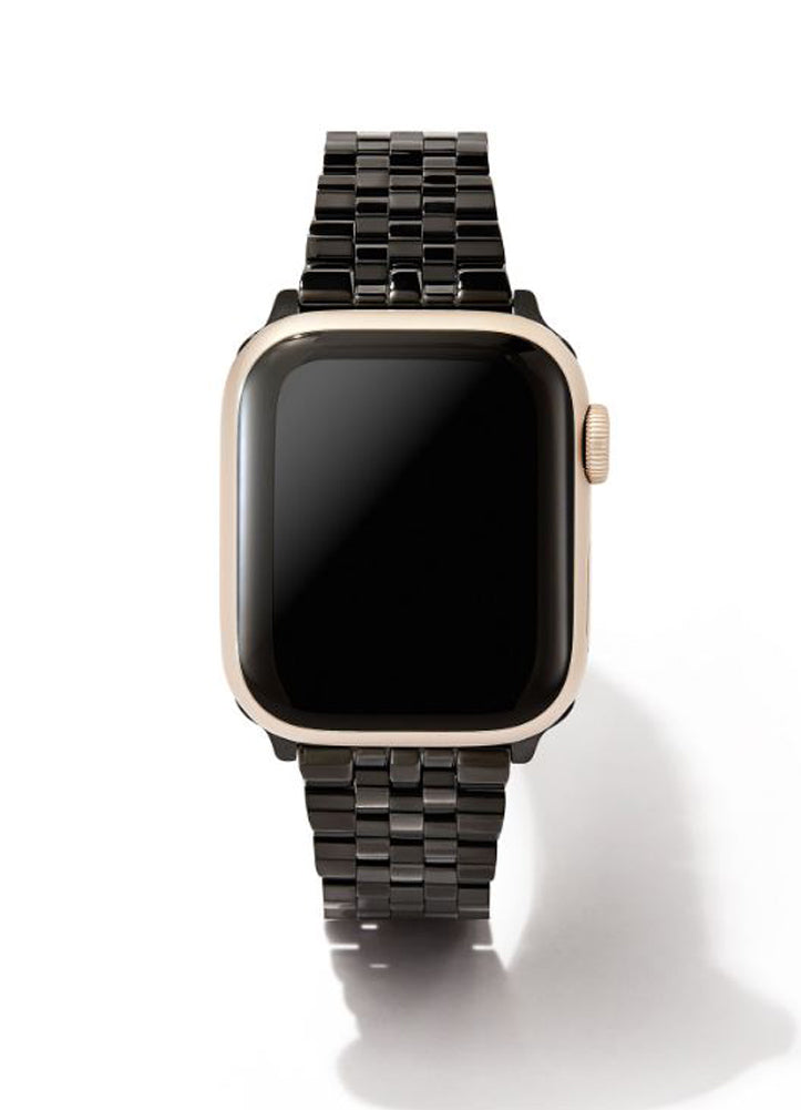Alex 5 Link Watch Band Black Tone by Kendra Scott
