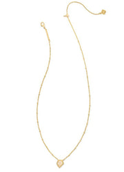 Framed Tess Pendant Necklace Gold Iridescent Drusy by Kendra Scott