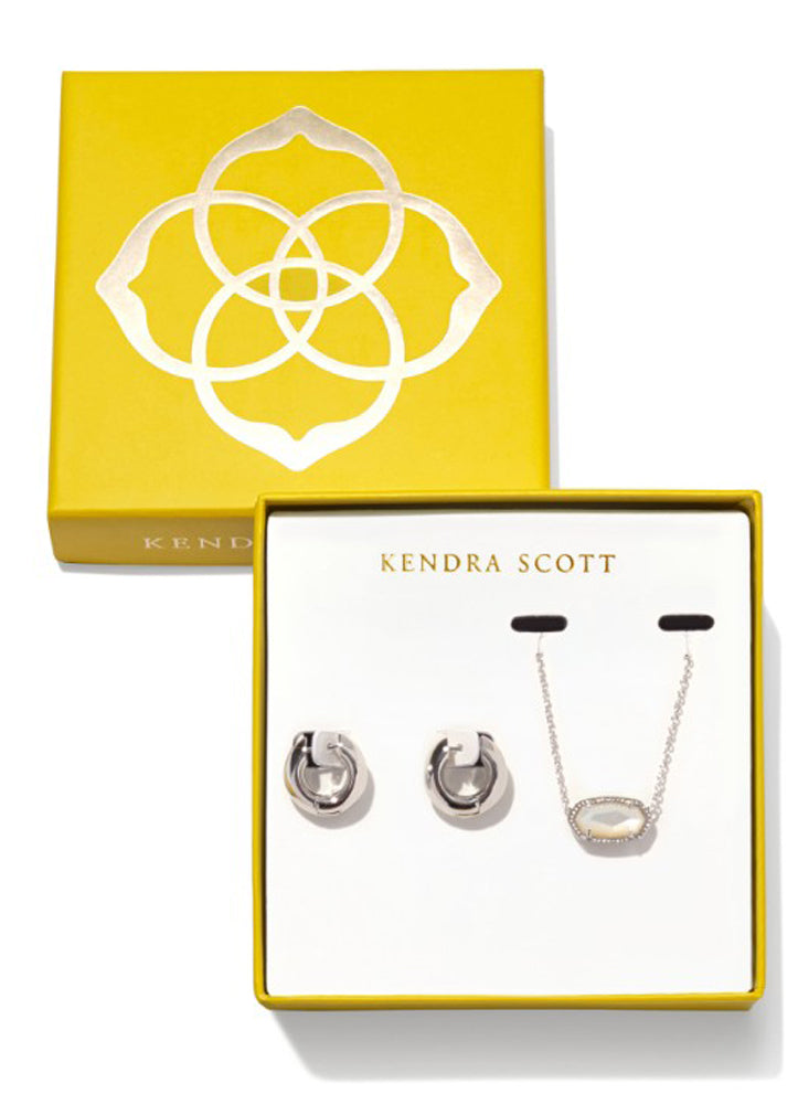 Elisa Mikki Gift Set Rhod Ivory Mop by Kendra Scott