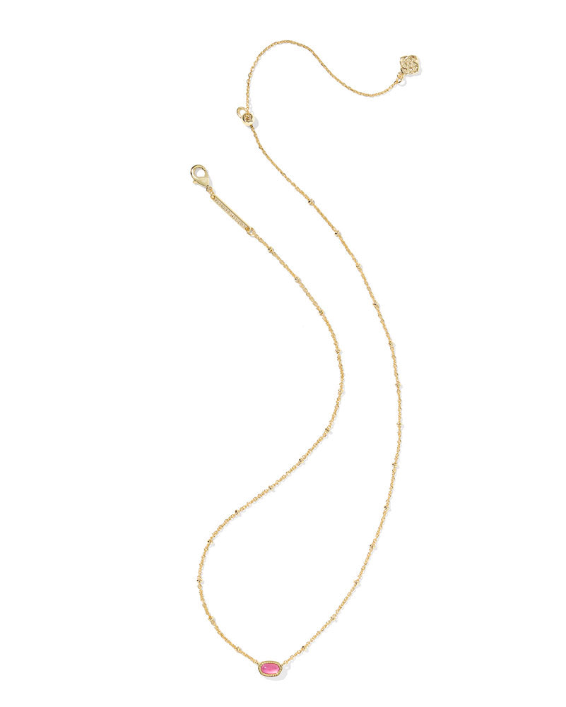 Mini Elisa Satellite Pendant Necklace Gold Azalea Illusion by Kendra Scott