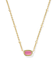 Mini Elisa Satellite Pendant Necklace Gold Azalea Illusion by Kendra Scott