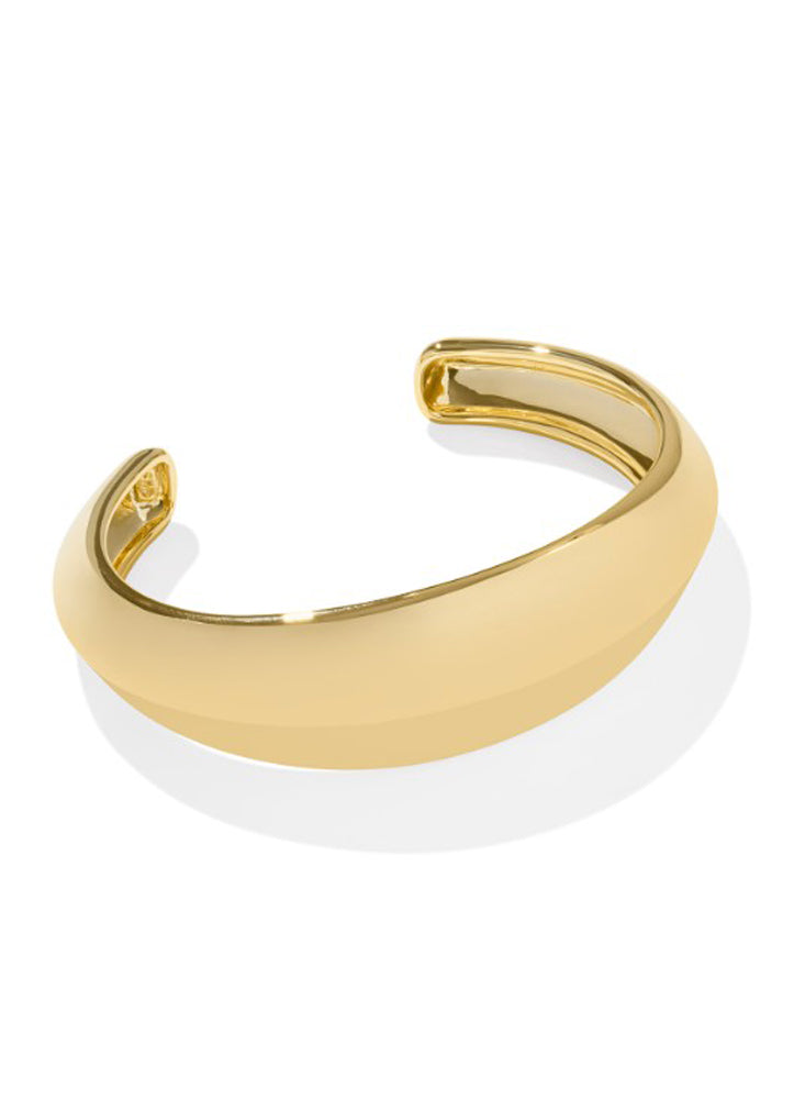 Kaia Cuff Bracelet Gold Metal by Kendra Scott