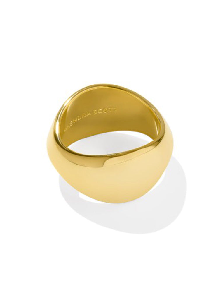 Kaia Band Ring Gold Metal by Kendra Scott