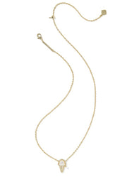 Ice Cream Pendant Necklace Gold Ivory Mop by Kendra Scott