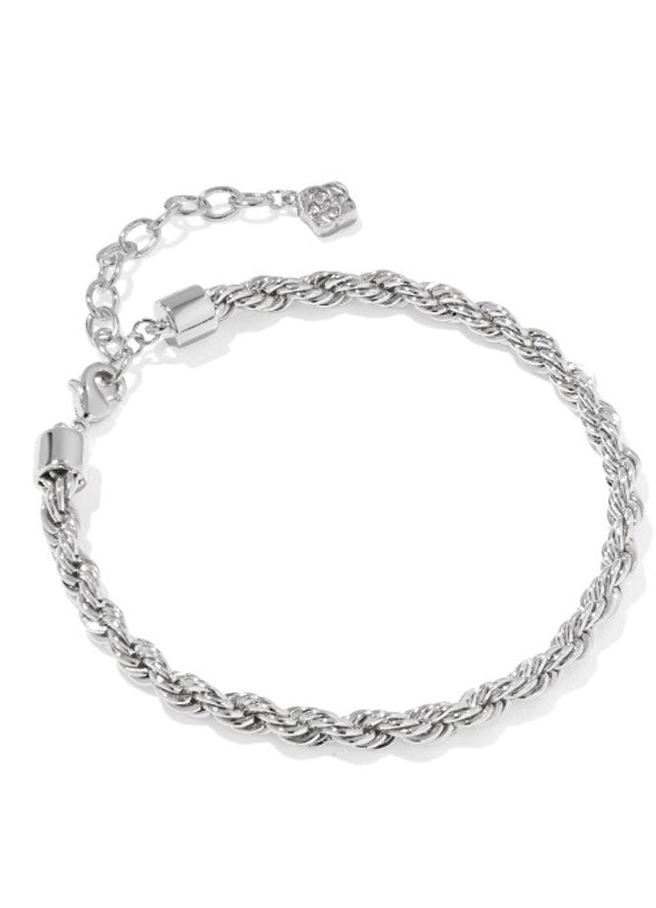 Isabelle Chain Bracelet Rhod Metal by Kendra Scott