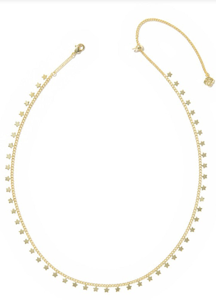 Parker Star Strand Necklace Gold Metal by Kendra Scott