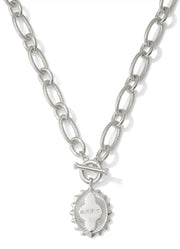 Mama Link Chain Necklace Rhod Metal by Kendra Scott