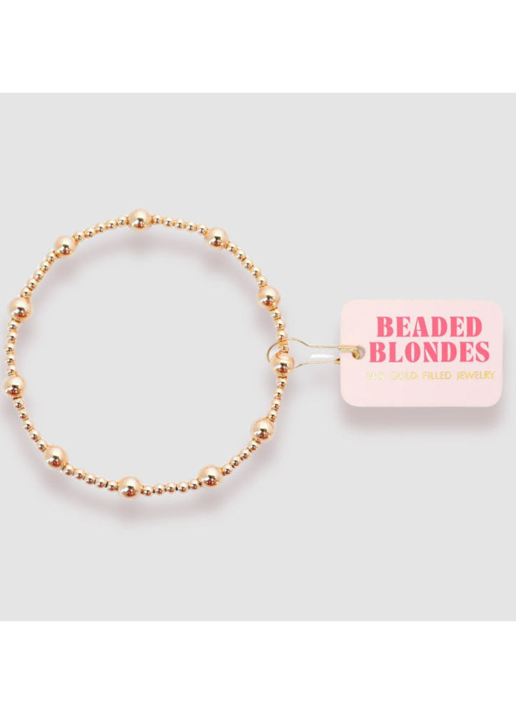 Lively Beaded Bracelet by Beaded Blondes