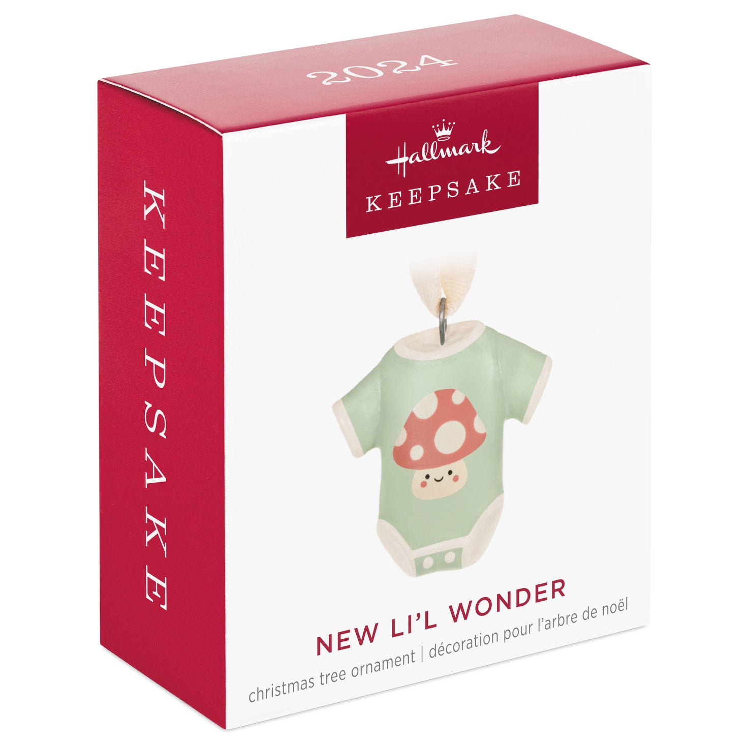 Hallmark Mini New Li'l Wonder Porcelain Ornament, 1''