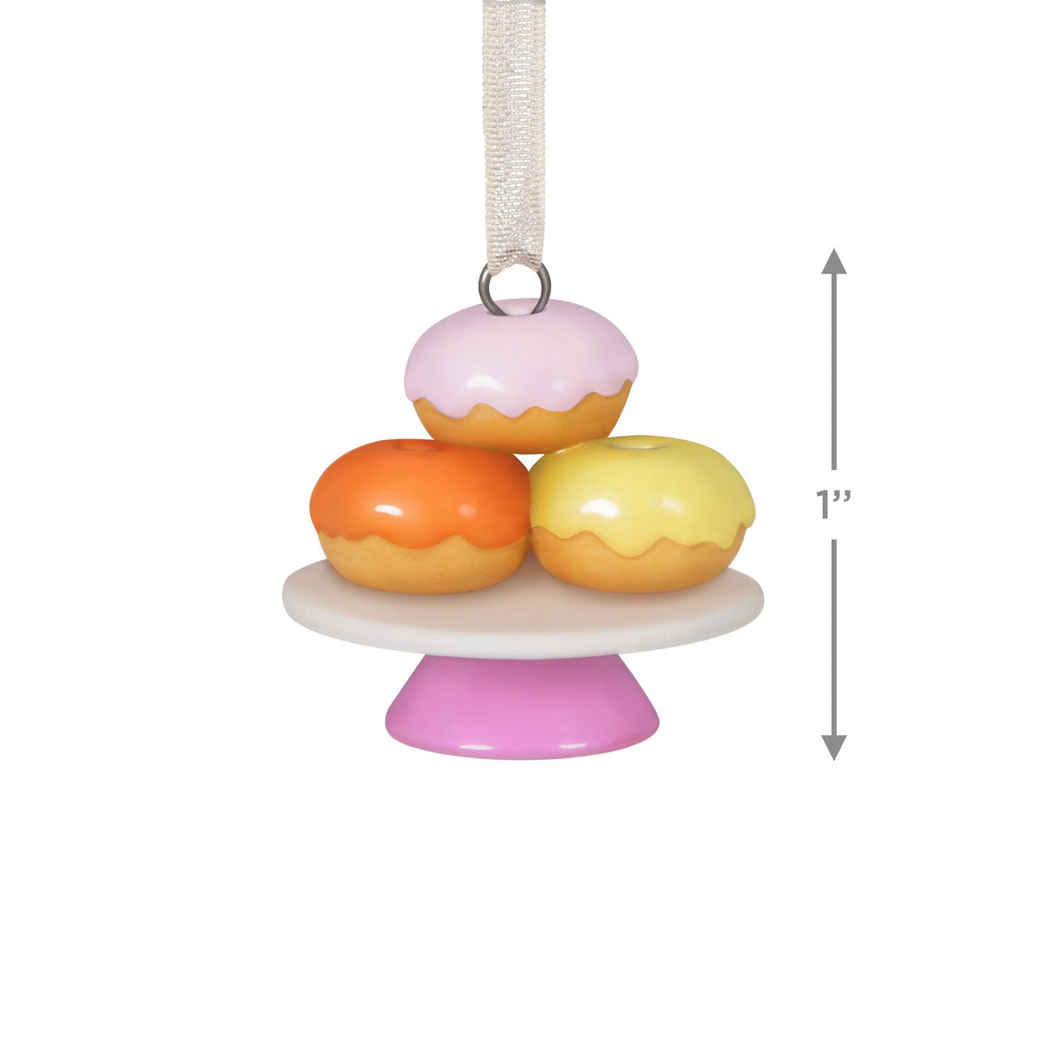 Hallmark Mini Let's Celebrate! Porcelain Ornament, 1''
