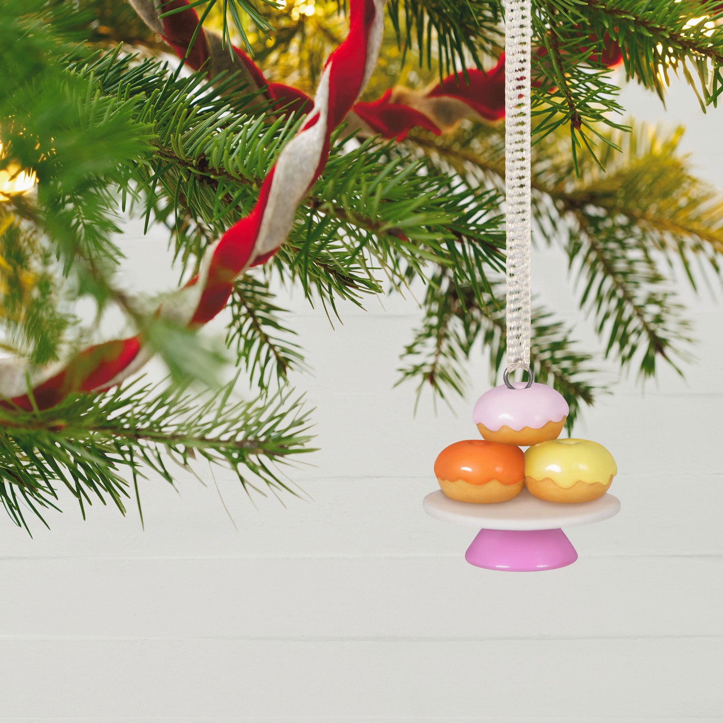 Hallmark Mini Let's Celebrate! Porcelain Ornament, 1''