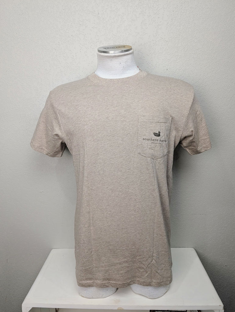 Branding- Inflight Badge Washed Burnt Taupe by Southern Marsh