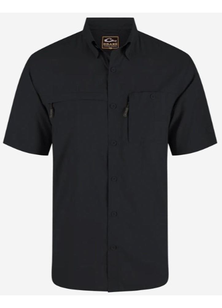 SS 8 Shot Flyweight Shirt in Caviar Black by Drake