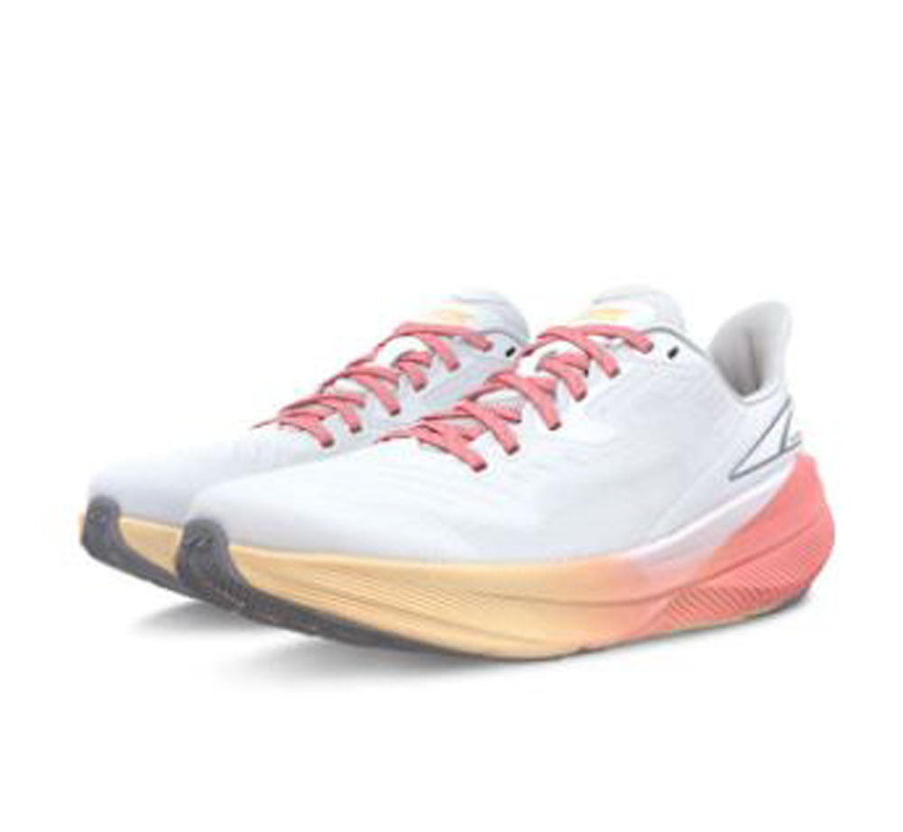Experience Flow in White/Coral by Altra