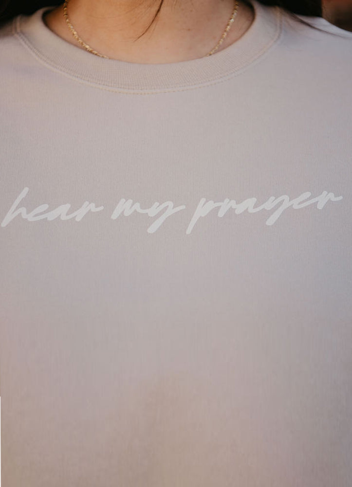 Amen Sweatshirt in Sand by Southern Bliss