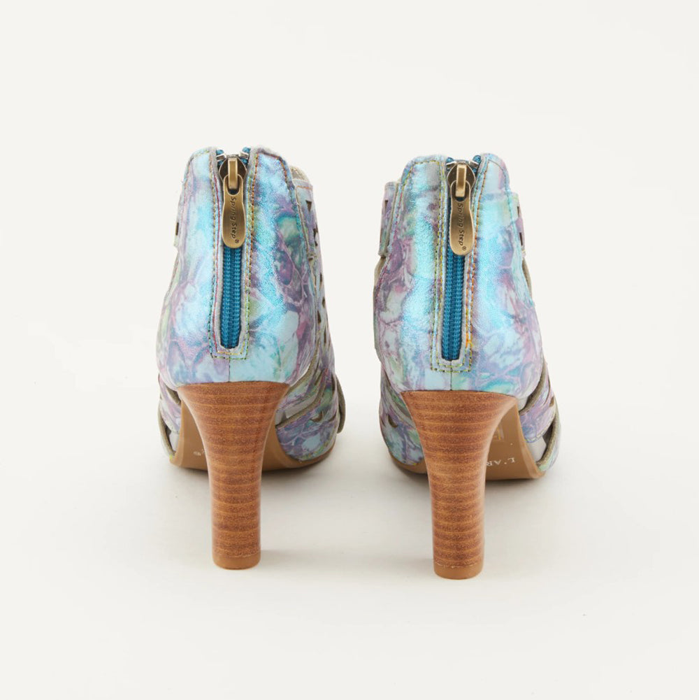 Amora in Blue Multi Leather by L Artiste
