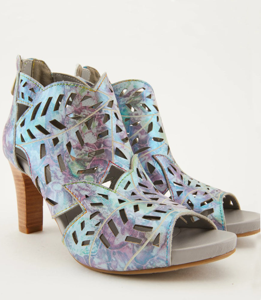 Amora in Blue Multi Leather by L Artiste