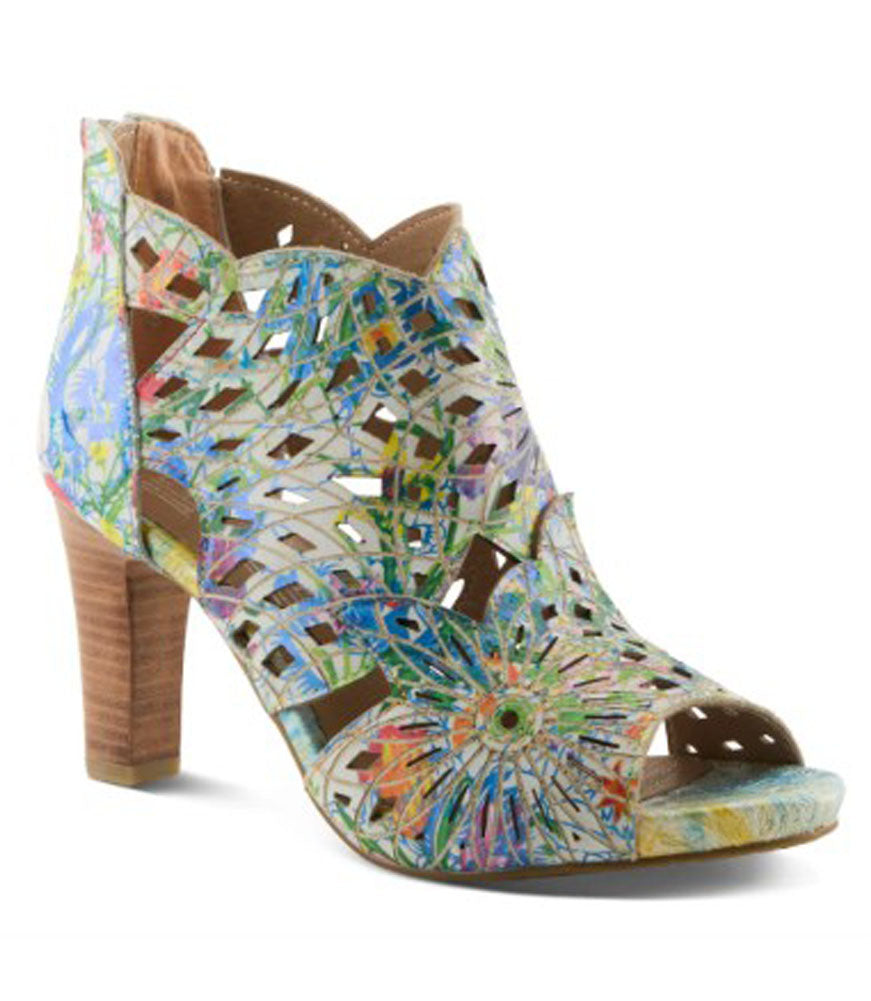 Amora Fire in Blue Multi by L Artiste