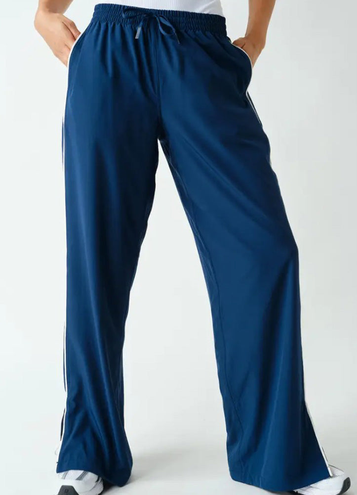 Finish Line Track Pants in Blue Thunder by Mono B
