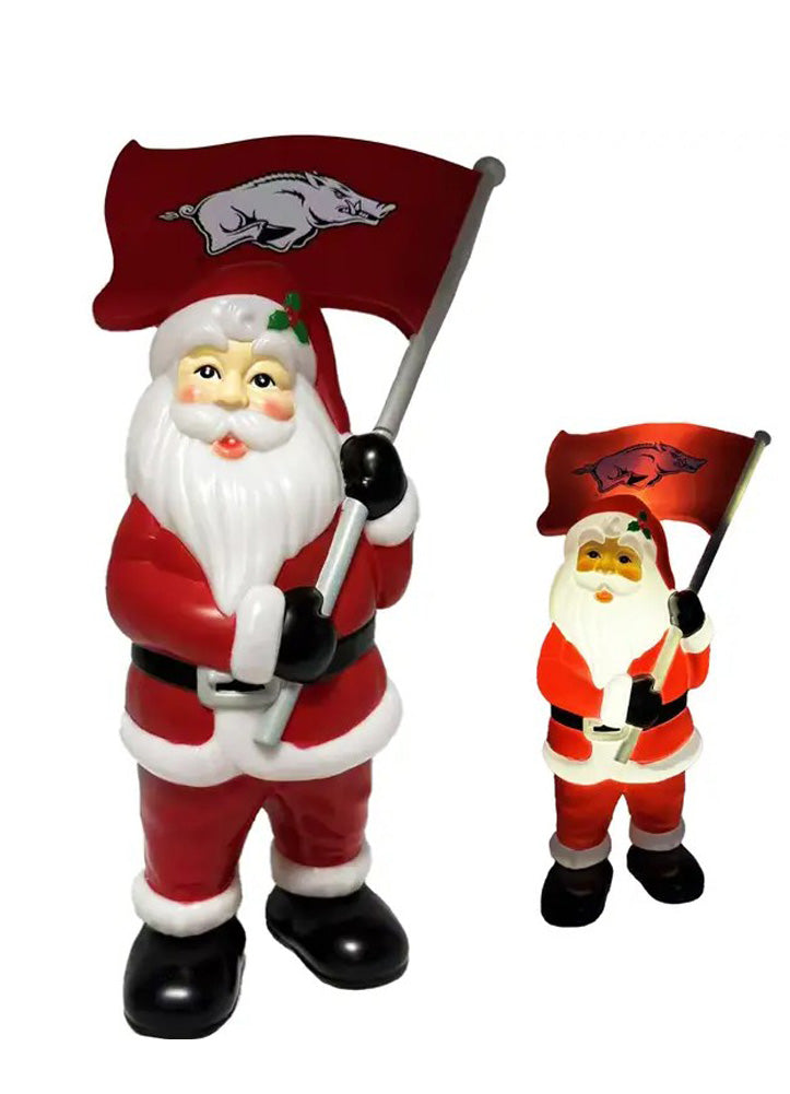 20'' Arkansas Blow Mold Santa by Santas Workshop