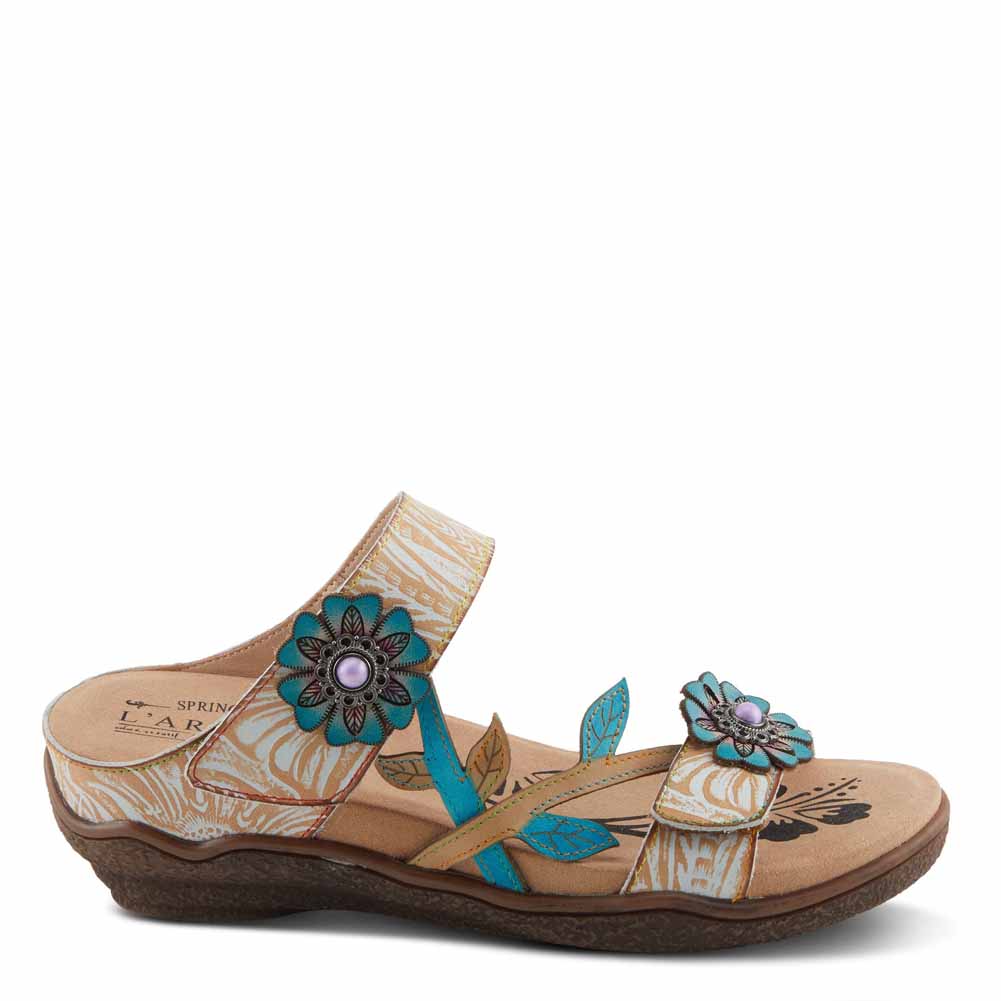 Aymee in Beige Multi by L Artiste
