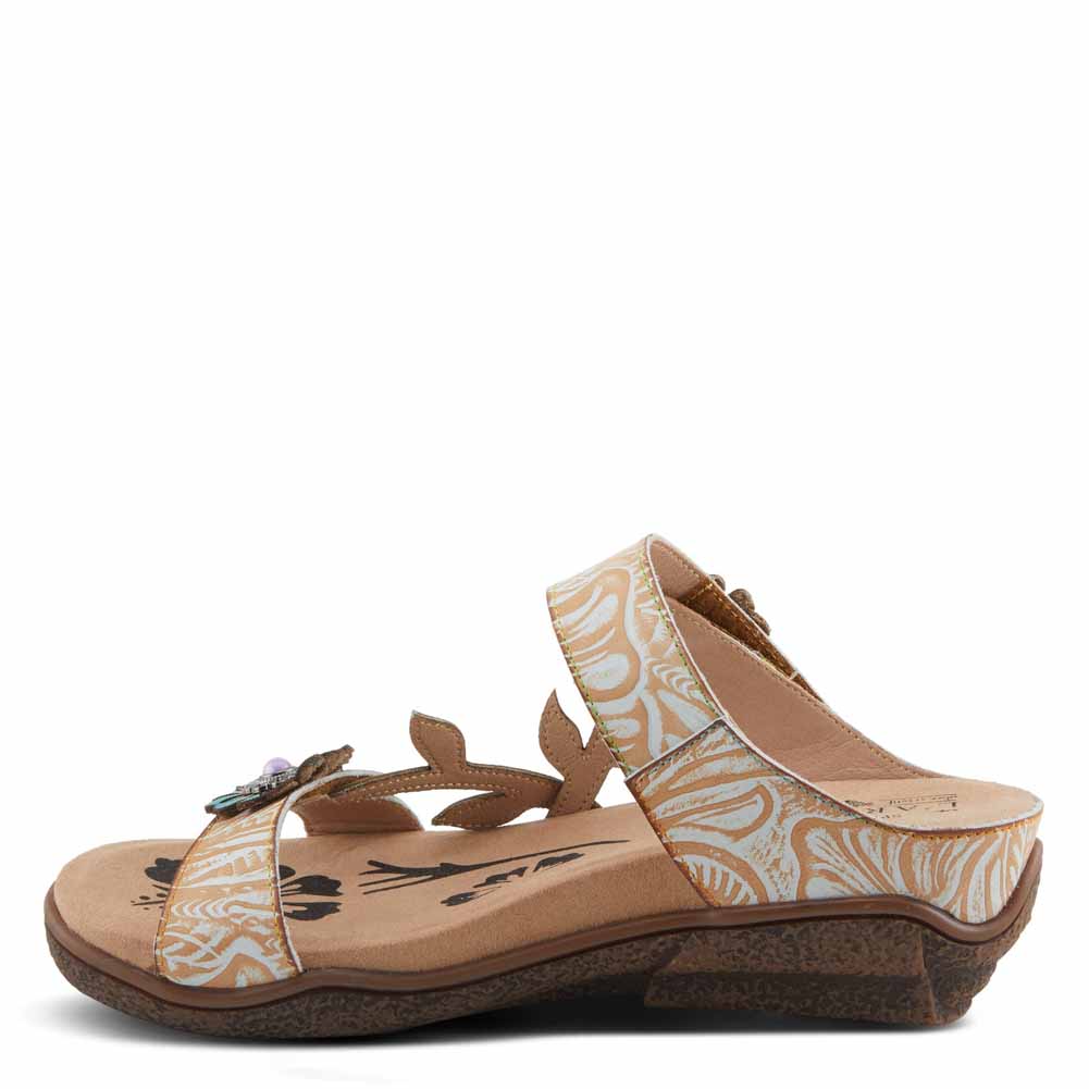Aymee in Beige Multi by L Artiste