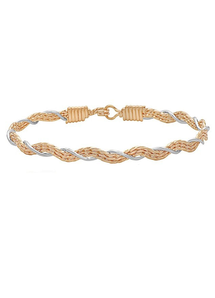 A Mother's Love Bracelet in Gold/Silver by Ronaldo Designer Jewelry