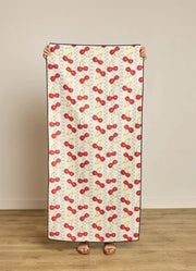 Cherry Pop Beach Towel by Geometry