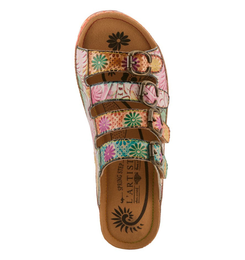 Bellini in Peach Multi by L Artiste